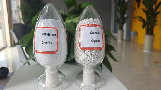 Fournisseur de cryolite granulaire de sable de poudre synthétique en gros d'usine